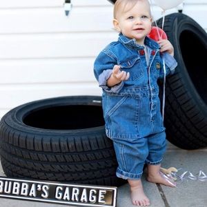 Baby Gap like new mechanic denim jumpsuit 🔧